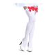 y2012nEBz Knee high stocking bow top White with Red bowij[nC\bNX@nɐԃ{j 4560320843610