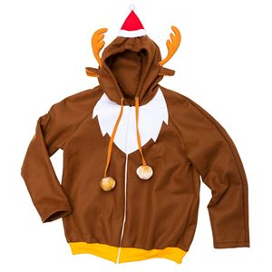 【クリスマスコスプレ】トナカイパーカー Men's