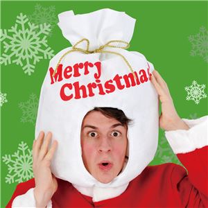 【クリスマスコスプレ】サンタ袋ヘッド