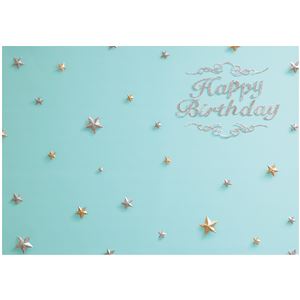 フォトポスター イエスタ Happy Birthday ミントグリーン