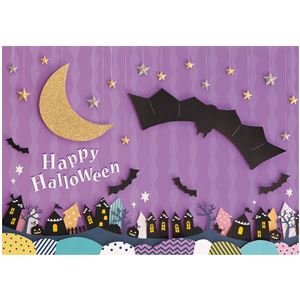 フォトポスター イエスタ Halloween 逆さコウモリ