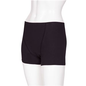 サニタリーショーツ ブラック 一分丈スパッツ M
