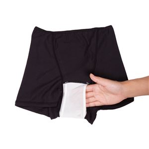 サニタリーショーツ ブラック 一分丈スパッツ L