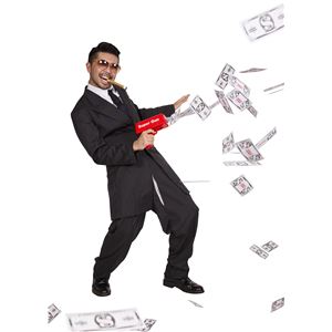 お札マシンガン（おもちゃのお札約100枚付き）