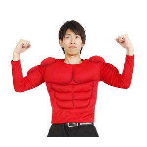 【コスプレ】ムキムキマッチョ赤