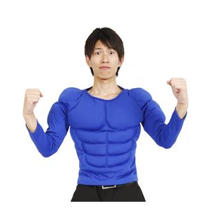 【コスプレ】ムキムキマッチョ青