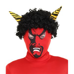 【コスプレ】リアル鬼マスク 赤