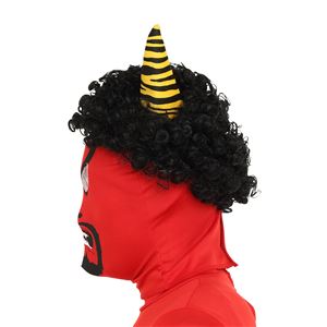 【コスプレ】リアル鬼マスク 赤