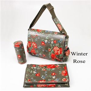 CathKidston�i�L���X�L�b�h�\���j�@�}�U�[�o�b�O�@NAPPY�@WINTER ROSE