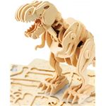 木製パズルラジコン ROBOTIME IRC(赤外線コントロール) T-REX