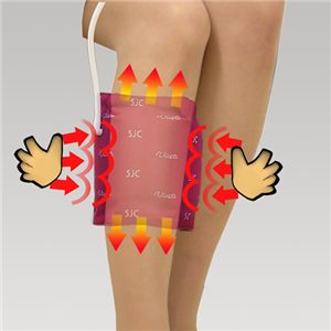 携帯用エアーフットマッサージャー ヴィエステ イエロー