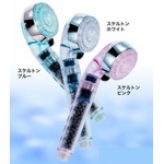 シャワーヘッド JSKハイパーフリオン スケルトンピンク