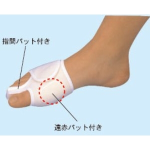 足指小町 ミニタイプ(1枚入り) 左L 【2個セット】