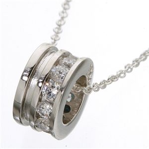 Setoff ジルコニアリングネックレス レディース・クリア