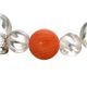 Setoff(セットオフ) 運命の石バースデーブレスレット 3月 コーラル