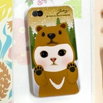 JETOY（ジェトイ） Choo choo iPhone4 ケース Ver.3 ブラウンベア