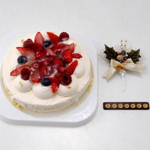 【12月7日で予約終了 2010年クリスマス向け】ブランブリュン 苺のホワイトクリスマス