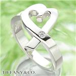 TIFFANY&CO.　ラヴィングハートリング　1ダイヤモンド #4.5 / 8 号