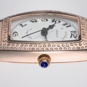 クリスチャン・ミッシェル天然ダイヤモンド100石トノー型ウォッチ