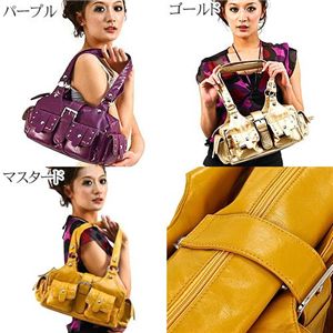 DIVABBRACCI(ディーバブラッチ) デイリーミニボストン CARINO マスタード
