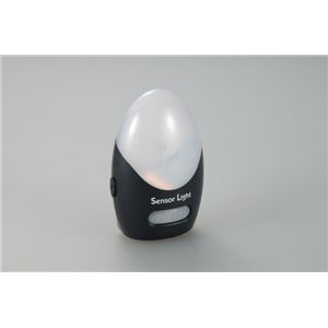 センサーライト ブラック【3個セット】