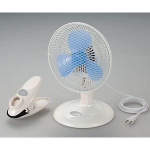 ツーウェイミニファン ブルー