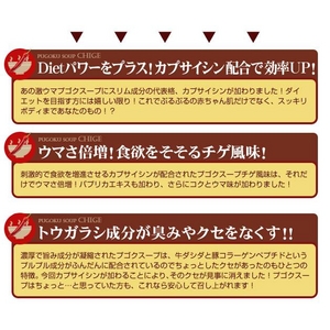 プゴクスープ チゲ風味(20食入り×3袋)