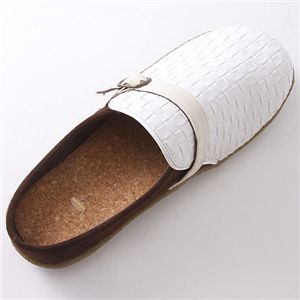 ���U�[�u���[�h�N���b�N�T���_�� �z���C�g L(26.5cm)