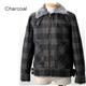 WOOLRICH �`�F�b�N�v�����g B-3 �W���P�b�g 2W5-8103 �`���R�[�� M