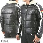 PIPELINE 袖レインボーテープ 襟ボアスキーJKT　215-8236 ブラック M