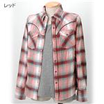 WOOLRICH チェックシャツ＆サーマルTシャツ 2枚セット　2W8-8436 レッド L