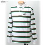 WOOLRICH RED LABEL ボーダーラガーシャツ 2W7-2901 ホワイト L