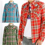 PIPELINE　ワッペンシャツ　218-9223 レッド XLサイズ