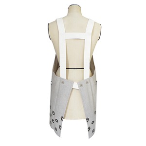 ムーミンエプロン ベージュシンプル