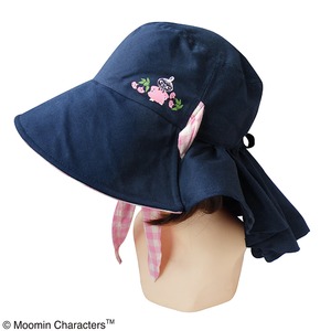【保育士さん】ムーミン つば広帽子 フラワーピンク