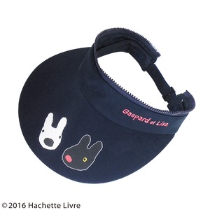 【保育士さん】リサとガスパール 3WAYつば広帽子 ピンクチェック