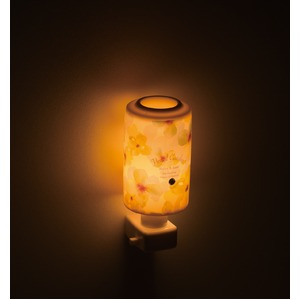 セラミックアロマライトコンセント型【5個セット】フローラルグリーン