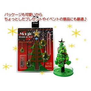 マジッククリスマスツリー　4個セット（グリーン×2個、ホワイト×2個）
