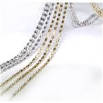 18K セレクトチェーン45cm フリーアジャスター ホワイト