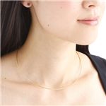 K18YG 金具フリーオメガネックレス 55cm