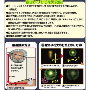 セガトイズ 家（うち）あげ花火