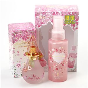 ラブ&ピース マジックトゥラブサクラベリー 2010コフレセット(香水30ml ヘアコロン100ml)