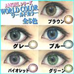 ANGELワールドカラー★全5色 2枚セット ワールドブラウン