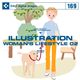 �ʐ^�f�� DAJ169 ILLUSTRATION  WOMAN'S LIFESTYLE 02 �y�C���X�g�V���[�Y�`�����̃��C�t�X�^�C��02�z