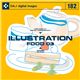 �ʐ^�f�� DAJ182 ILLUSTRATION  FOOD 03 �y�C���X�g�V���[�Y�`�H�ו� 03�z