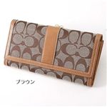 COACH（コーチ） 長財布 6769 ブラウン（BKHCA）