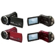 500万画素フルハイビジョンムービー　YASHICA　ADV-528HD　レッド