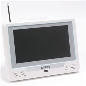 7インチポータブル防水テレビ LPT-67002 パールホワイト