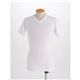 ファインウォーカ VネックTシャツ No.10803006 ホワイト LL