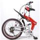 MY PALLAS(マイパラス)M-10 折り畳み自転車 20インチ6段変速ダブルサス ブラック